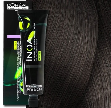 LOREAL INOA FARBA do włosów BEZ AMONIAKU 5.18