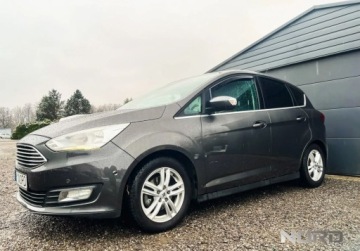 Ford C-MAX II Grand C-MAX Facelifting 1.5 TDCi ECOnetic 105KM 2015 Ford C-MAX Bezwypadkowy, Gwarancja 12m Nowy rozrzad, Titanium, Kredytowanie, zdjęcie 4