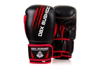 RĘKAWICE BOKSERSKIE SPARINGOWE TRENINGOWE SKÓRA NATURALNA DBX BUSHIDO 14oz