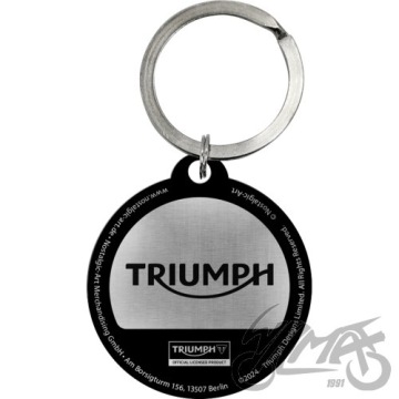 КОЛЬЦО ДЛЯ КЛЮЧЕЙ С ЛОГОТИПОМ TRIUMPH 48046