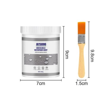 2x Przezroczysty Wodoodporny Środek Powłokowy Wodoodporny Uszczelniacz 300g