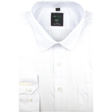 Большая мужская рубашка гладкие белые большие размеры A185