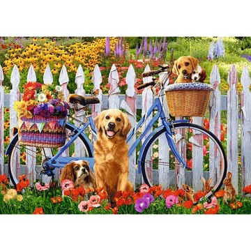PUZZLE TRADYCYJNE 500 EL. PIES PIESKA PRZYGODA PIESEK TREFL