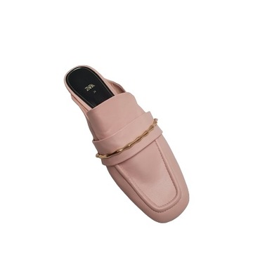 Klapki damskie loafers Zara 38