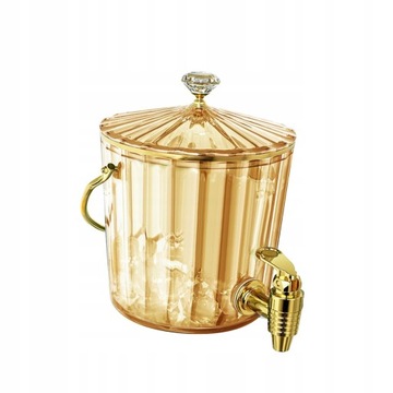 Диспенсер для напитков емкостью 2 литра и контейнером.