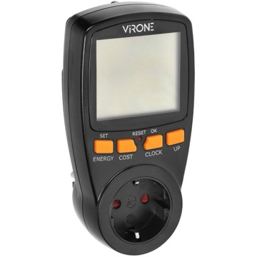 Watomierz Licznik Prądu Energii Dwutaryfowy SCHUKO