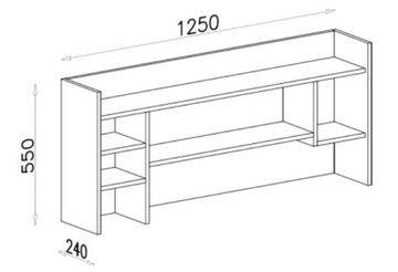 молодежная мебель PLANET Z system - черный