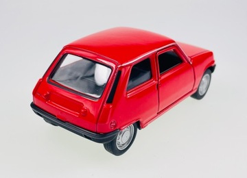 Welly Renault 5 Красный 1:34 Металлическая модель красного автомобиля Welly