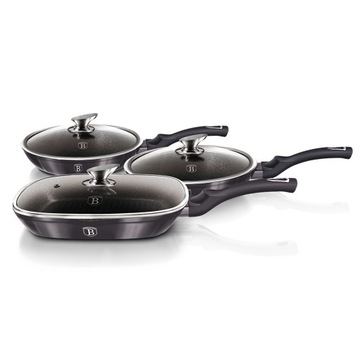 ZESTAW PATELNI BERLINGER HAUS BH-6923 CARBON PRO