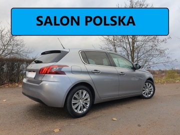 Peugeot 308 II SW Facelifting 1.2 PureTech 130KM 2018 PEUGEOT 308 II 1.2 Aut, Allure, PANORAMA, Full LED, podgrz. siedz, POLSKA, zdjęcie 13