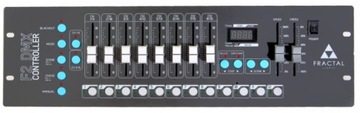 FRACTAL F2 FX2 DMX STEROWNIK DO ŚWIATEŁ DLA DJ PROGRAMOWALNY