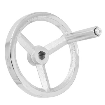 Koło ręczne tokarki 16x160MM żeliwne chromowane koło ręczne ze IE