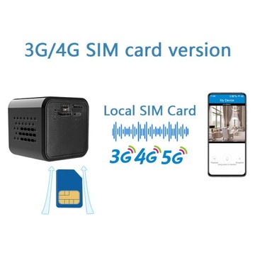 Мини-камера 5MP 4G PIR с аккумулятором