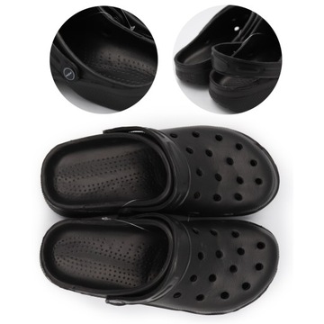 KLAPKI KROKSY BUTY LEKKIE MIĘKKIE CHODAKI EVA 42