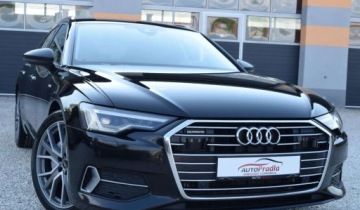Audi A6 C8 Avant 3.0 50 TDI 286KM 2022 Audi A6 Avant 3.0 TDI 286 PS Mildhybri Noktowizor Quattro Pneumatyka Ledy
