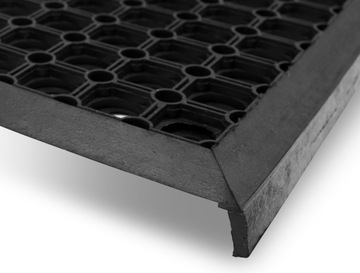 КОВРИК ВХОДНОЙ РЕЗИНОВЫЙ АЖУРНЫЙ ДЛЯ ДВЕРЕЙ, ПРОЧНЫЙ, 60х80см