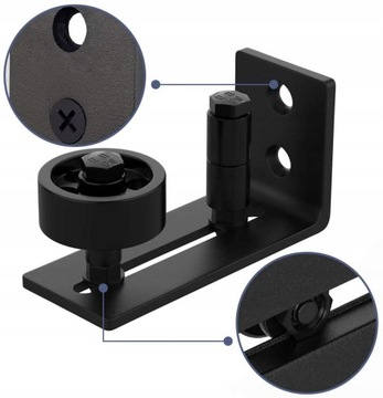 Настенная система раздвижных дверей 200 см 2 м