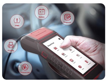SMARTSAFE ST06 3в1 ДИАГНОСТИКА + ТЕСТЕР АККУМУЛЯТОРА + ПРОГРАММАТОР TPMS 26 + СЕРВИС
