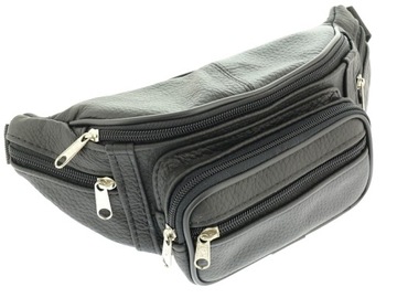 SASZETKA NERKA DAMSKA MĘSKA SKÓRZANA SKÓRA PL PR.