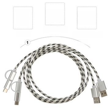 KABEL ŁADOWANIA LINIA DANYCH USB C DO