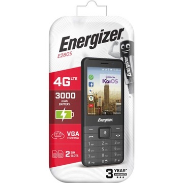 Телефон Energy E280S, 512 МБ ОЗУ, 4 ГБ, две SIM-карты