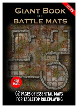 Giant Book of Battle Mats Revised for RPG - mapy taktyczne A3