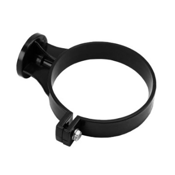 Galeco PVC 80 Obejma do rury czarna