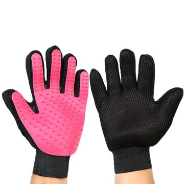 Dog Pet brush Glove Deshedding Gentle Efficie