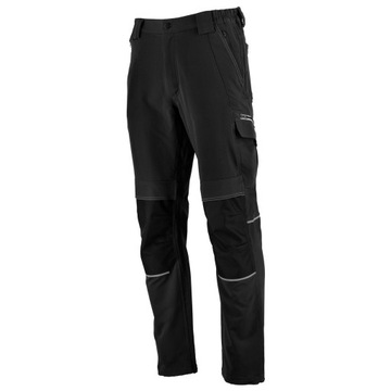 SPODNIE ROBOCZE DO PASA STINGER CZARNE XXXL STALCO