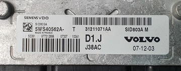 JEDNOTKA ŘÍZENÍ VOLVO OE 31211071AA
