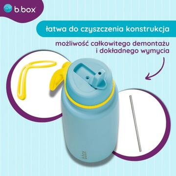 Термобутылка B.box 1л для детей и взрослых со складным носиком