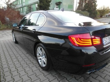 BMW Seria 5 F10-F11 Limuzyna 520d 184KM 2013 BMW Seria 5 Xenon Skora Navi Profesjonal Dociagi Head-Up 2.0 Diesel 184KM, zdjęcie 12