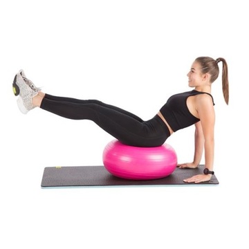 HMS YD04 ГИМНАСТИЧЕСКИЙ МЯЧ ПОНЧИК РОЗОВЫЙ