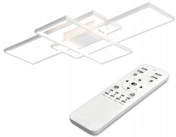 LAMPA sufitowa PLAFON żyrandol LED modern 130W CCT