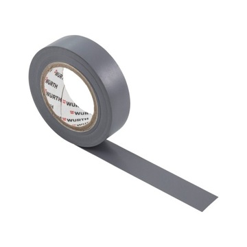 WURTH TAŚMA IZOLACYJNA PVC ELEKTRO SZARA 10M