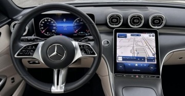 Mercedes Klasa C W206 Kombi 1.5 200 204KM 2022 Mercedes-Benz Klasa C SalonPL Digital Light Pamiec Foteli Panorama Distron, zdjęcie 13