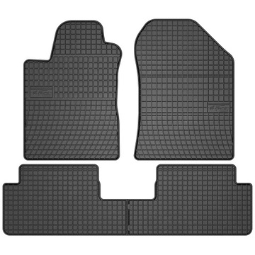 Dywaniki gumowe czarne TOYOTA Corolla Verso II 2004-2009
