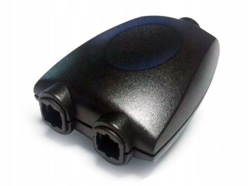 PC ROZDZIELACZ SPLITTER OPTYCZNY 2x TOSLINK S/PDIF