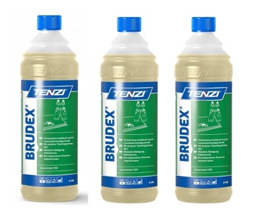 PŁYN DO PRANIA I USUWANIA TŁUSTEGO BRUDU BRUDEX TENZI U06 3 SZTUKI