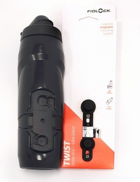 Бутылка для воды FIDLOCK TWIST 800 мл, прозрачная черная