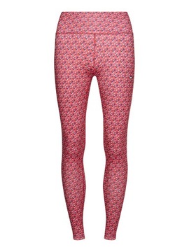 TOMMY HILFIGER DÁMSKE LEGÍNY RW AOP PINK veľ. XS