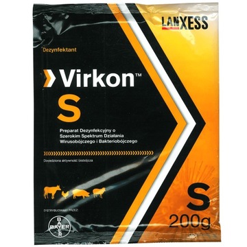 Дезинфицирующее средство Bayer Virkon S 200 г