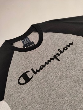 CHAMPION CREWNECK T-SHIRT EM021 NOX/NBK/WHT XL