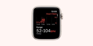 Смарт-часы APPLE Watch SE 2gen с GPS, 44 мм, бежевые
