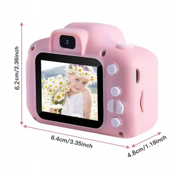APARAT CYFROWY DLA DZIECI Dziecka Fotograficzny KOTEK + KARTA 16GB
