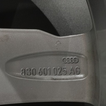 4× DISK HLINÍK AUDI OE 8S0601025AG 8.0" X 19" 5X112 ET 52