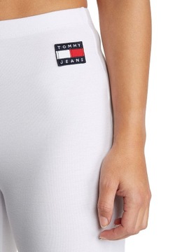 TOMMY HILFIGER DÁMSKE LEGÍNY FLARE WHITE veľ. XS