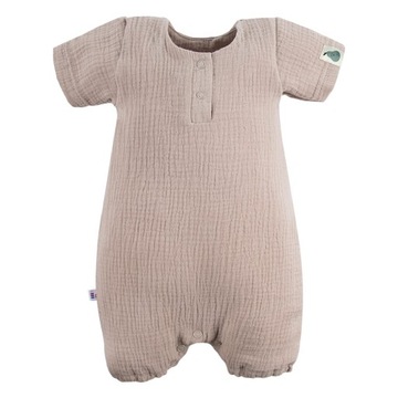 Rampers beżowy muślin Pearfect, Eevi - 104