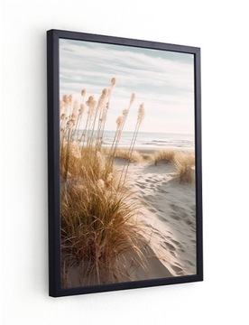 Plakat obraz w ramie na ścianę do salonu 50x70 cm