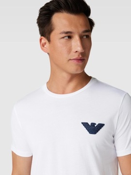T-shirt męski EMPORIO ARMANI biały - XL